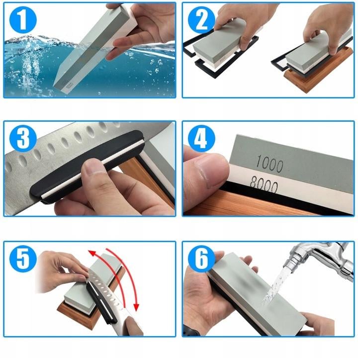 Набір для заточування ножів Kraft&Dele KD10576 6 шт. - фото 9 Набір для заточування ножів Kraft&Dele KD10576 6 шт. - фото 9