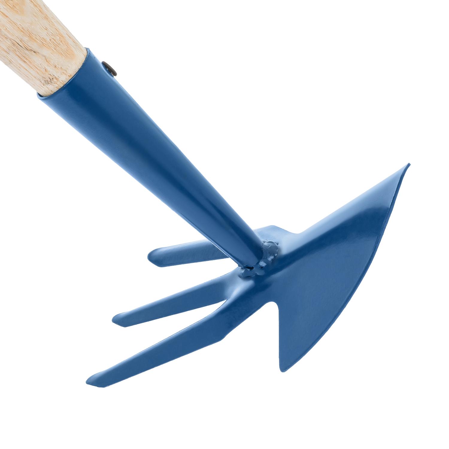 Розпушувач з мотижкою Рижка 2в1 з ручкою 50 см - фото 4 Розпушувач з мотижкою Рижка 2в1 з ручкою 50 см - фото 4