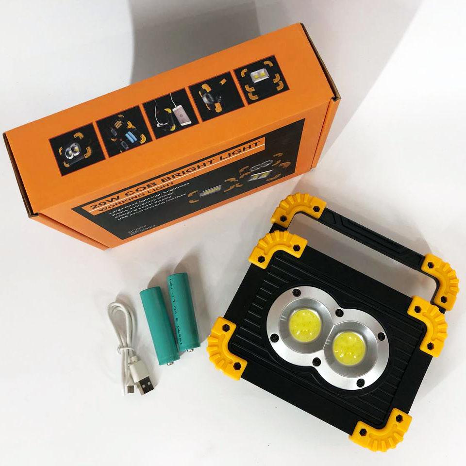 Прожектор светодиодный X-balog L802-20W-2COB+1W (ws95564) - фото 5 Прожектор светодиодный X-balog L802-20W-2COB+1W (ws95564) - фото 5