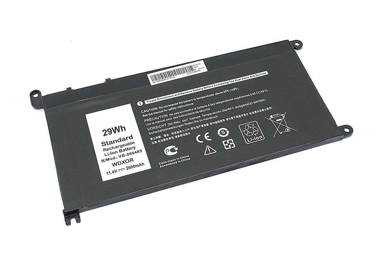 Акумулятор для ноутбука Dell WDX0R Inspiron 15-5538 11,4 V 2600 mAh Акумулятор для ноутбука Dell WDX0R Inspiron 15-5538 11,4 V 2600 mAh