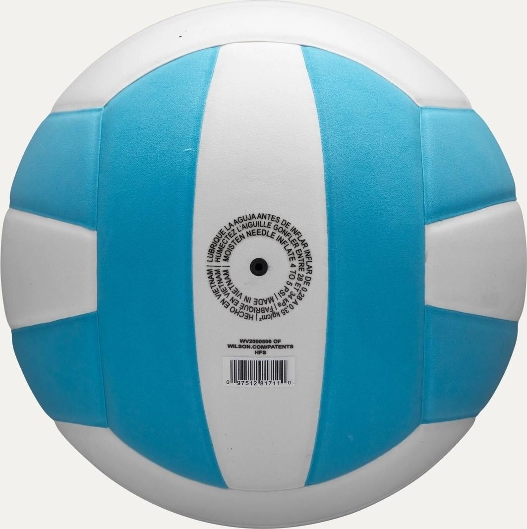 Волейбольний м'яч Wilson PRO TOUR VB р. 5 Біло-блакитний (WV2000506XBOF) - фото 8