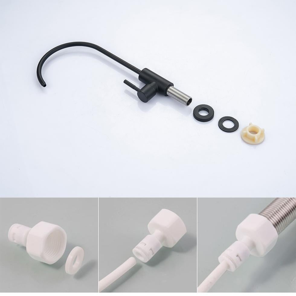 Монокран для питної води Wezer EKO4F-13 Чорний - фото 4 Монокран для питної води Wezer EKO4F-13 Чорний - фото 4