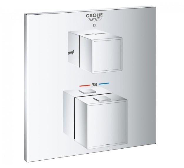 Термостат Grohe GROHTHERM CUBE 24155000 на 2 споживачі (57200) - фото 1