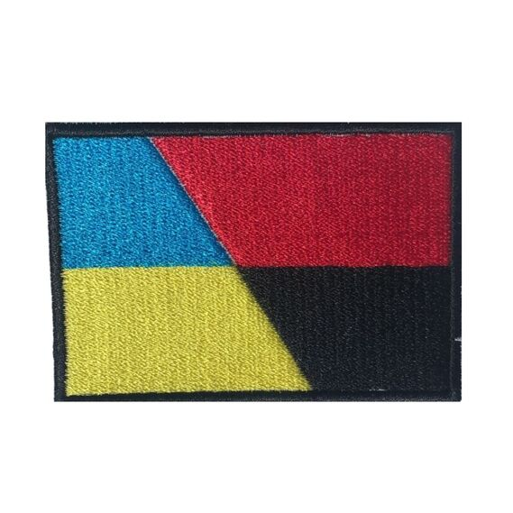 Шеврон на липучке IDEIA Флаг Украина и Правый Сектор 8х5,5 см (2200004269443)