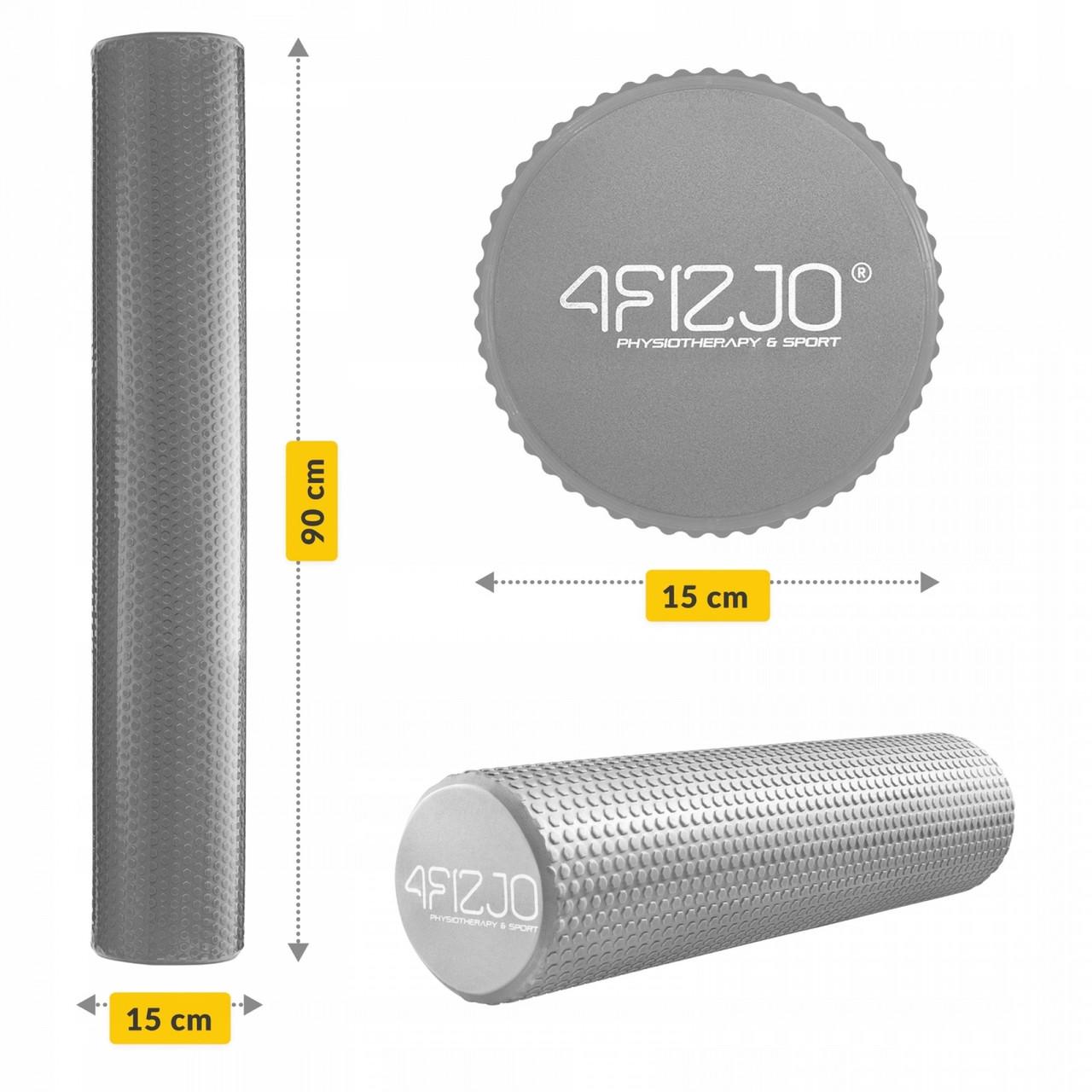 Ролик массажный 4fizjo CARE+ EVA 90х15 см Grey (P-5907739314413) - фото 9 Ролик массажный 4fizjo CARE+ EVA 90х15 см Grey (P-5907739314413) - фото 9