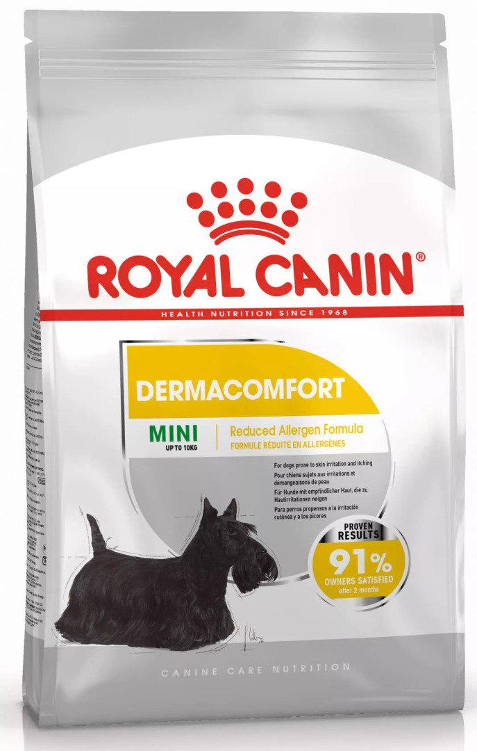 Корм сухий для собак малих порід Royal Canin Mini Dermacomfort 3 кг (3182550893916)
