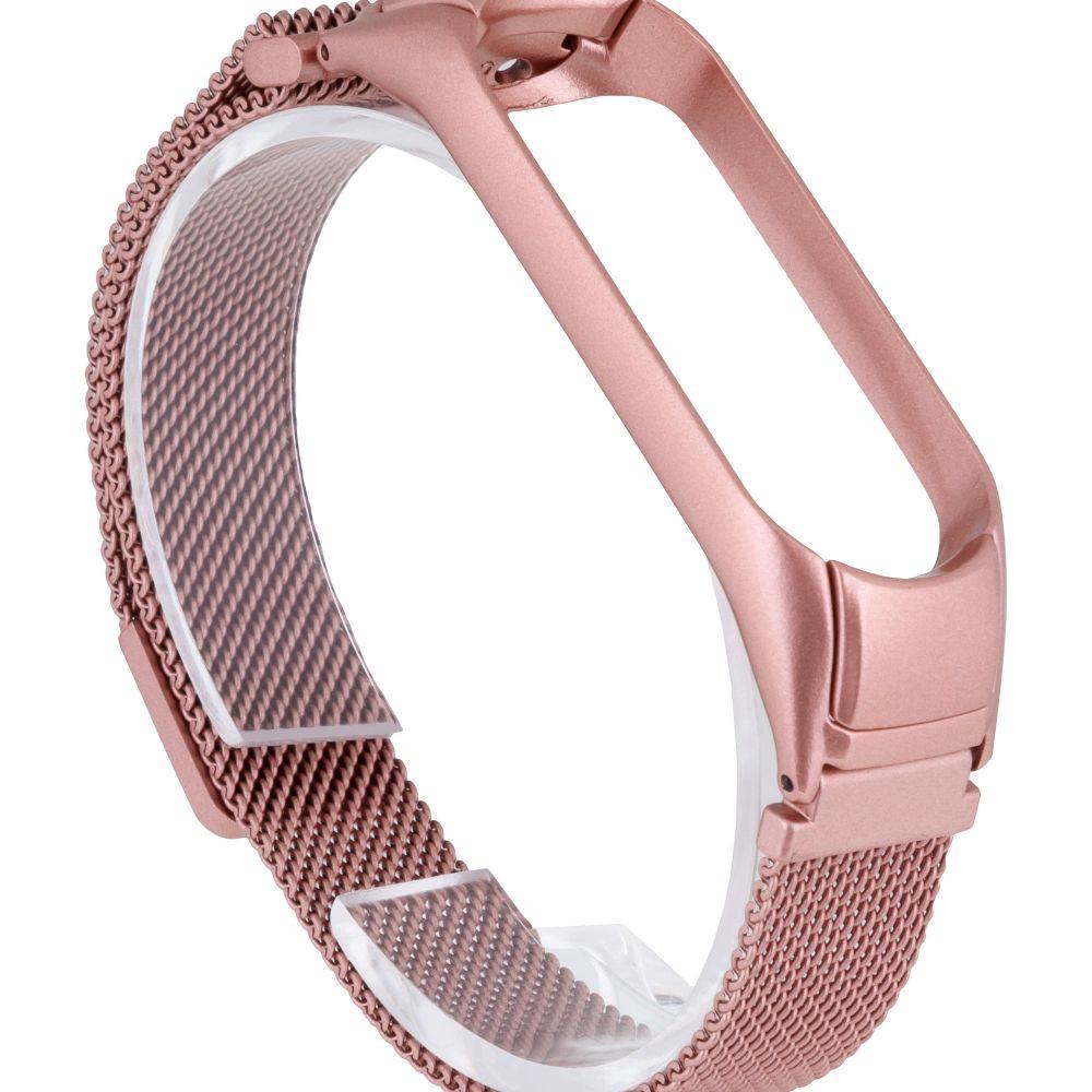 Ремешок для фитнес браслета Mi Band 3/4 Milanese Loop Sand Pink (29caa1-14648)