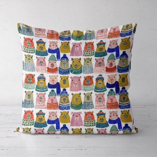 Подушка декоративная Soft Парад капибар 45х45 см (45PST_26NY005)