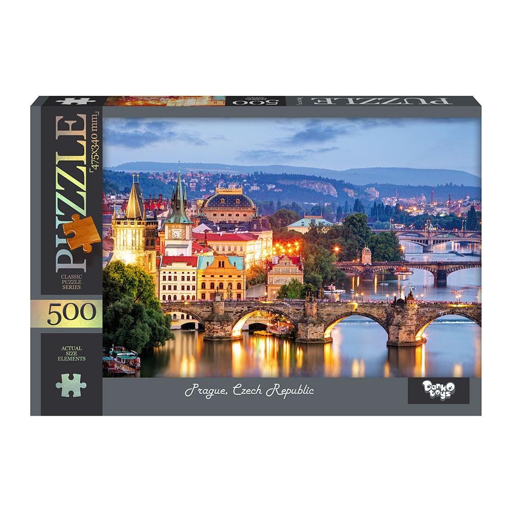 Пазлы с.14 №1 Prague Czech Republicкор 500 элементов (3070843189)