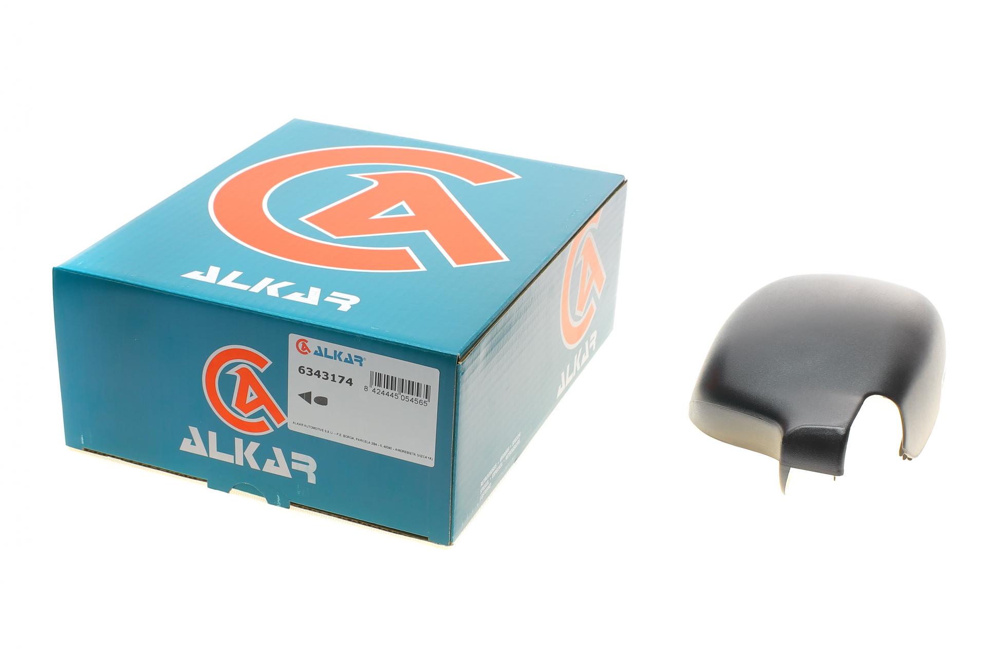 Крышка зеркала ALKAR для Nissan Kubistar/Renault Kangoo 97- L (6343174)