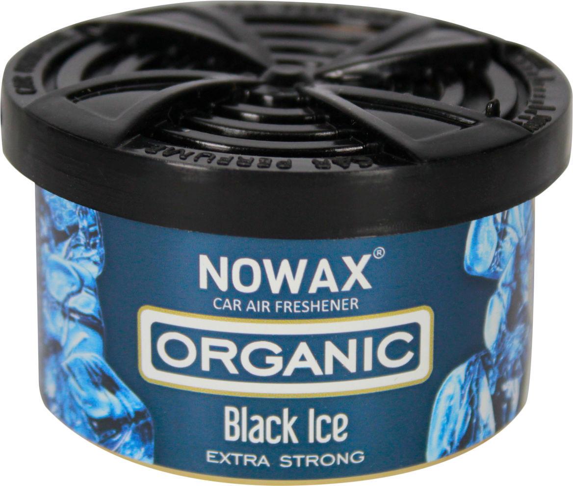 Ароматизатор для авто Nowax Organic Black Ice под сиденье сухой 40 мл (0310724)