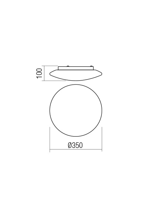 Светильник потолочный Redo Antiba Ap LED 25 W 3000K Ip44 White 5.1.2 (01-2989) - фото 2 Светильник потолочный Redo Antiba Ap LED 25 W 3000K Ip44 White 5.1.2 (01-2989) - фото 2