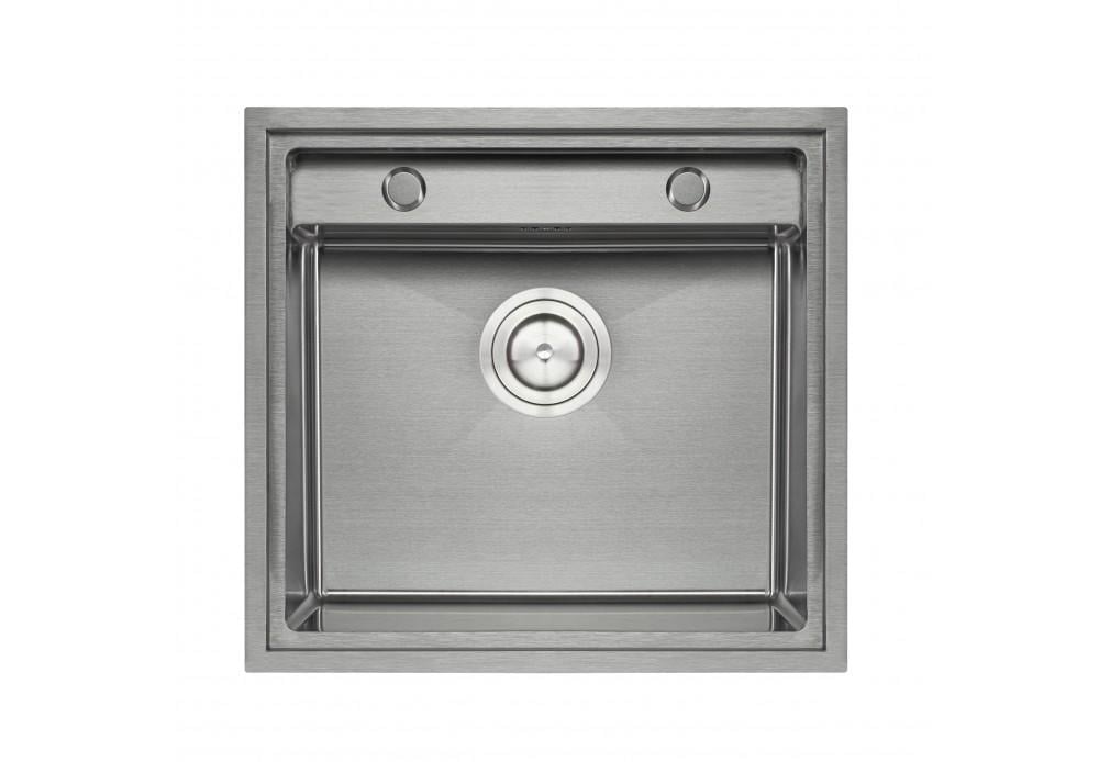 Кухонна мийка Q-tap D5249 3/1,2 мм Satin (QTD52493012)