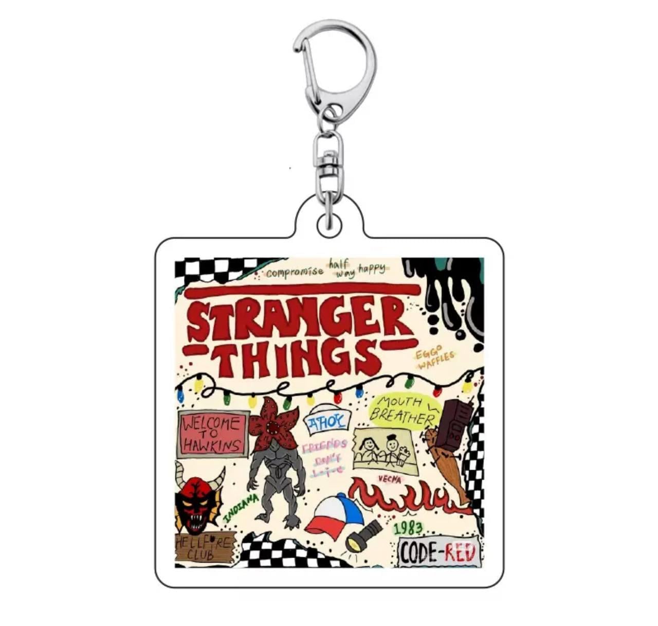 Брелок акриловий Stranger Things (2872270917)
