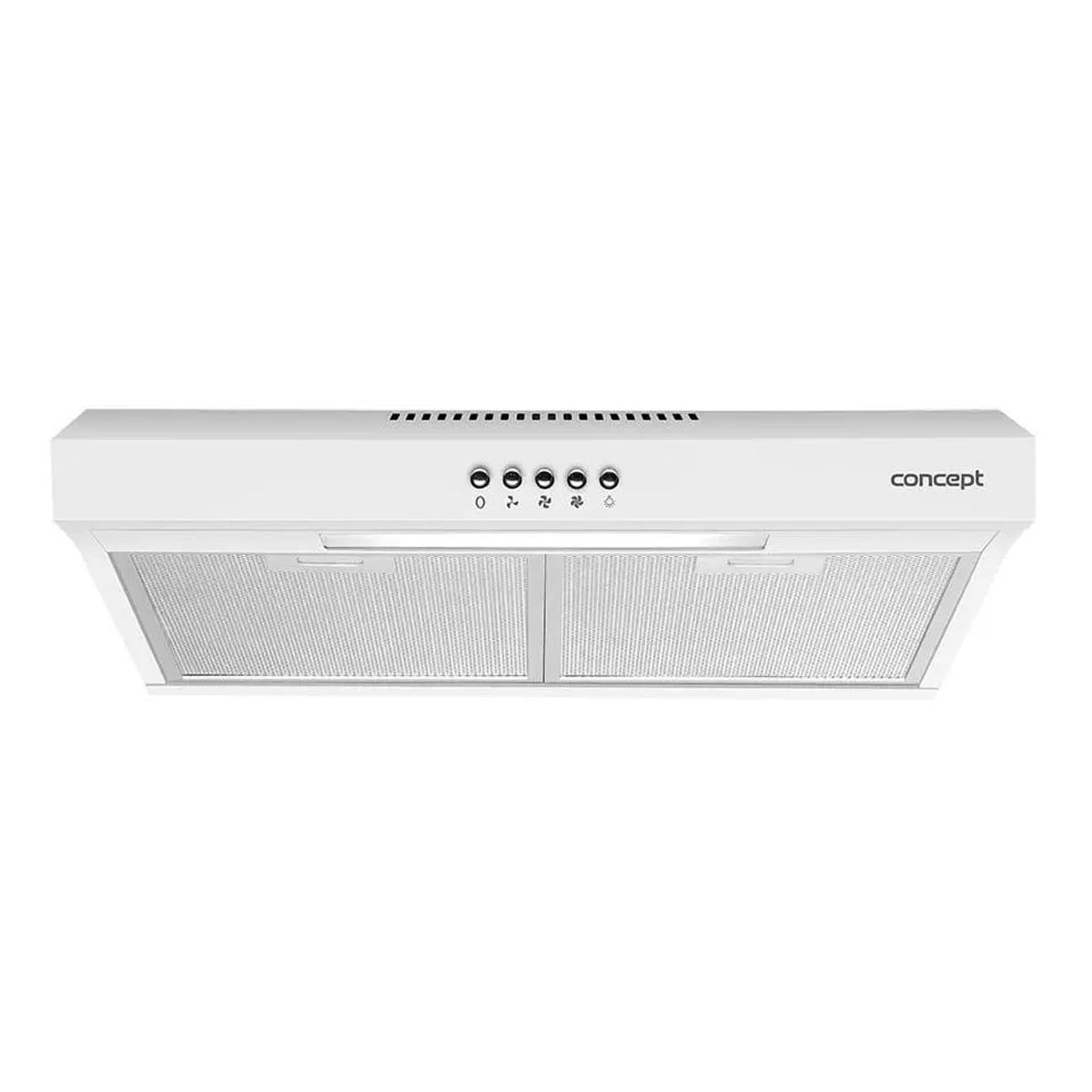 Вытяжка подвесная Concept OPP1250wh Led 50 см 6500К 60 дБ Белый - фото 1