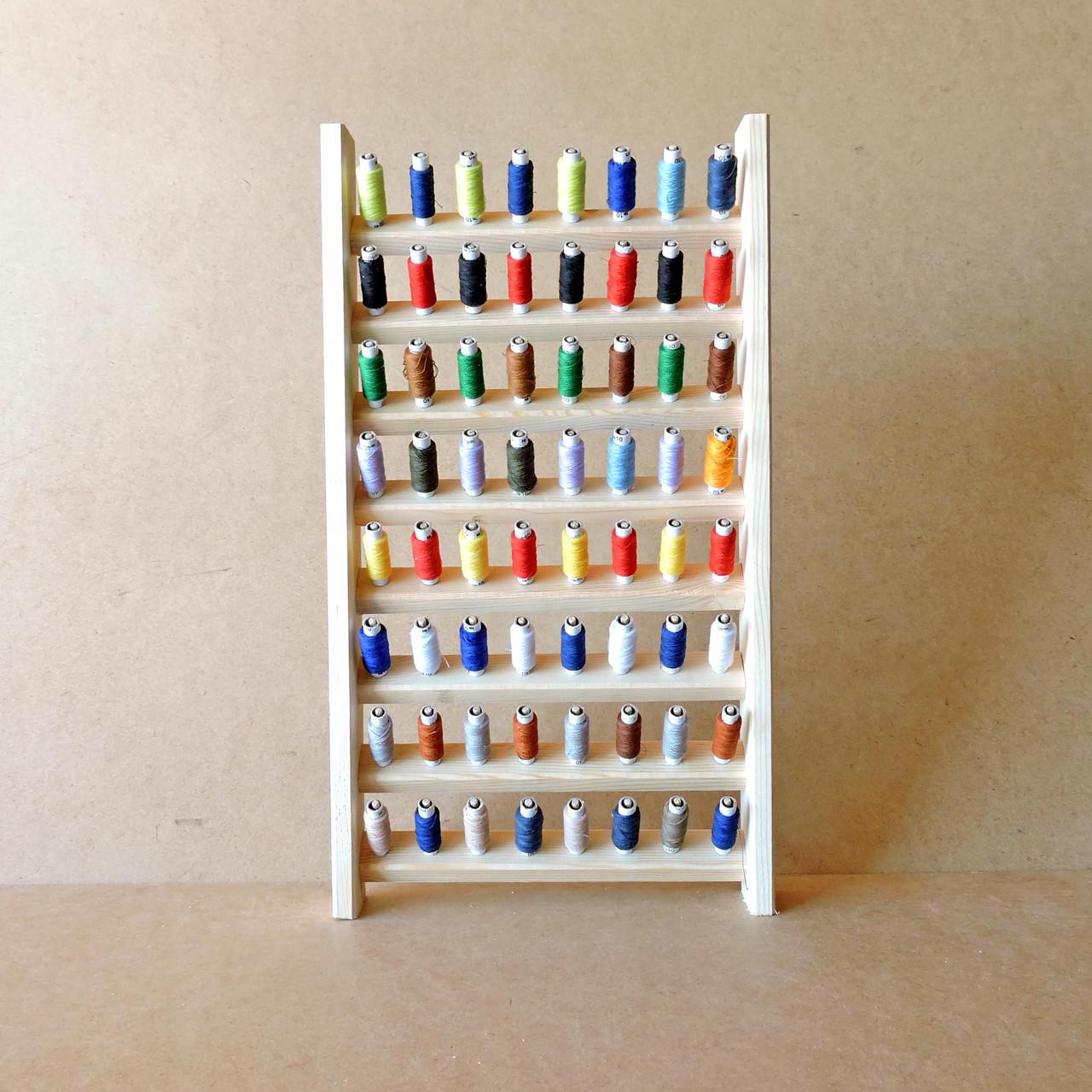 Органайзер для нитей из дерева Бархат 64 (НТК-642900)