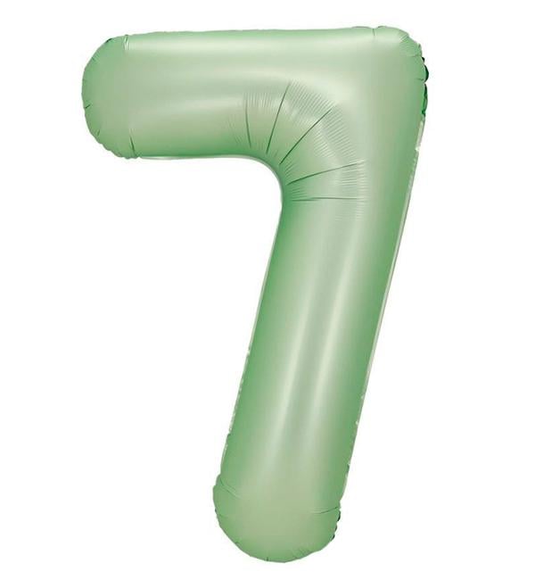 Шарик Цифра 7 76 см Оливковый (13533281) Шарик Цифра 7 76 см Оливковый (13533281)