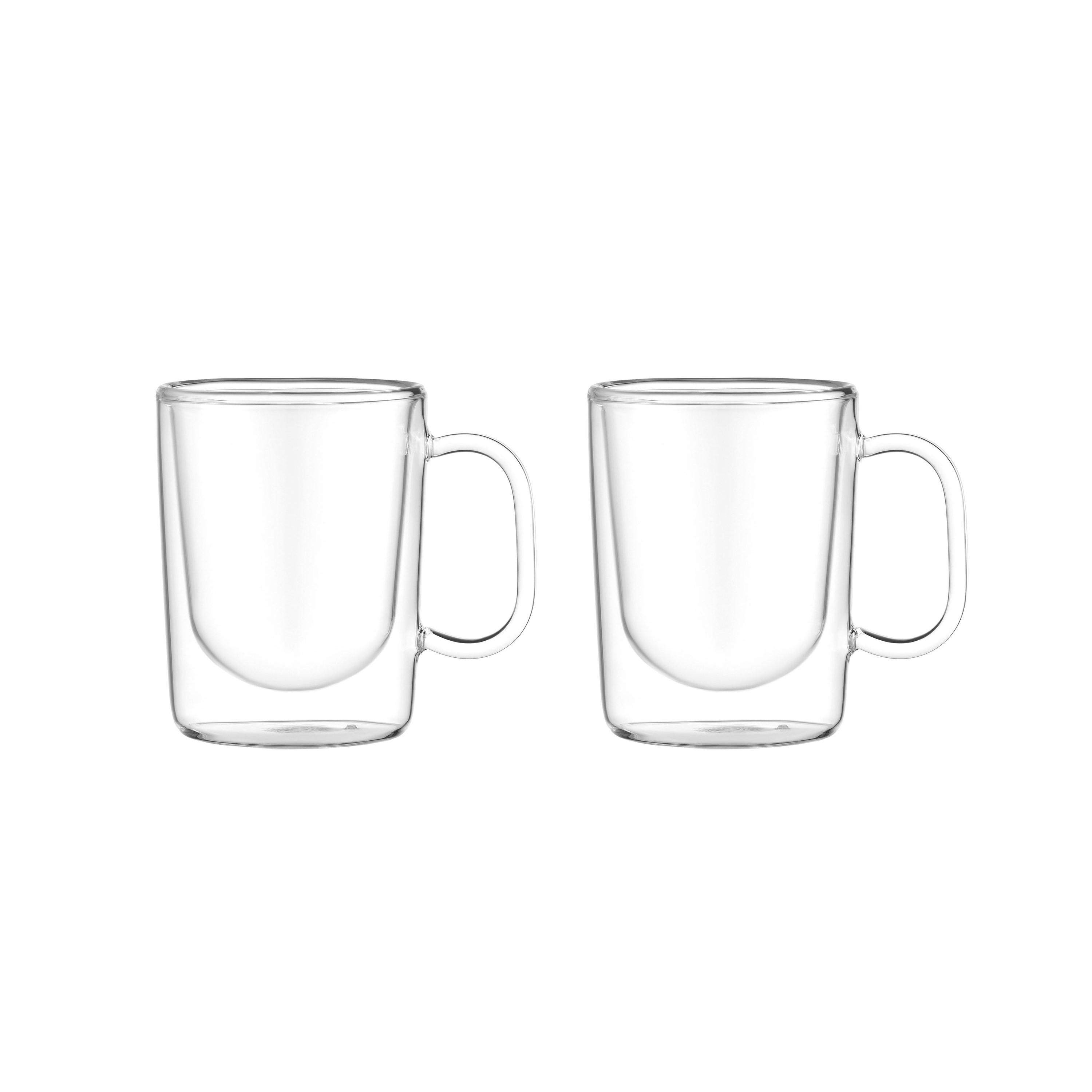 Набор чашек с двойными стенками Ardesto AR2627BH 270 мл 2 шт. Прозрачный (8b70bbbc)