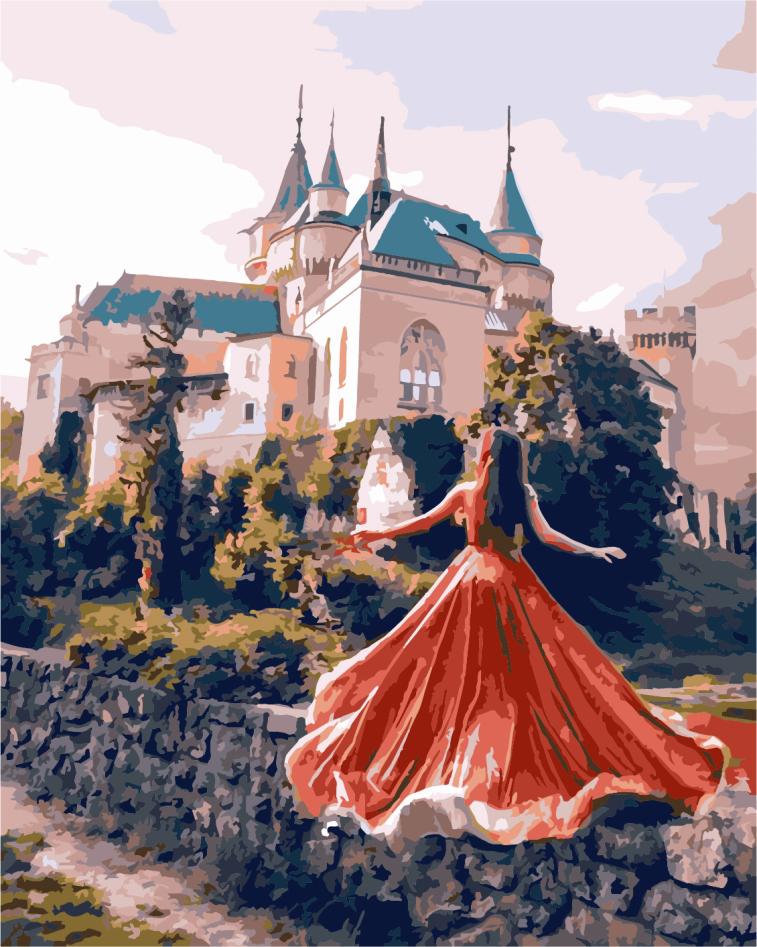 Картина по номерам ArtStory Дом для принцессы 40x50 см (AS0998)