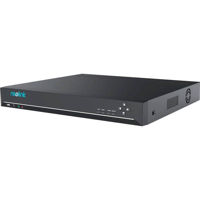 Видеорегистратор Reolink NVS36 без HDD 36 каналов H.265/H.264 4K Black (RLN36)
