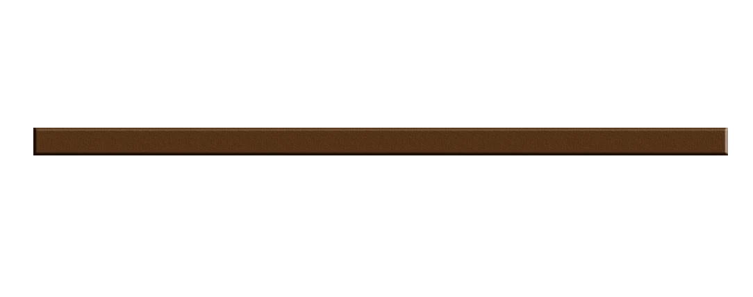 Фриз стеклянный Kotto Ceramica GF 601514 15x600x8 мм Brown White (003294)