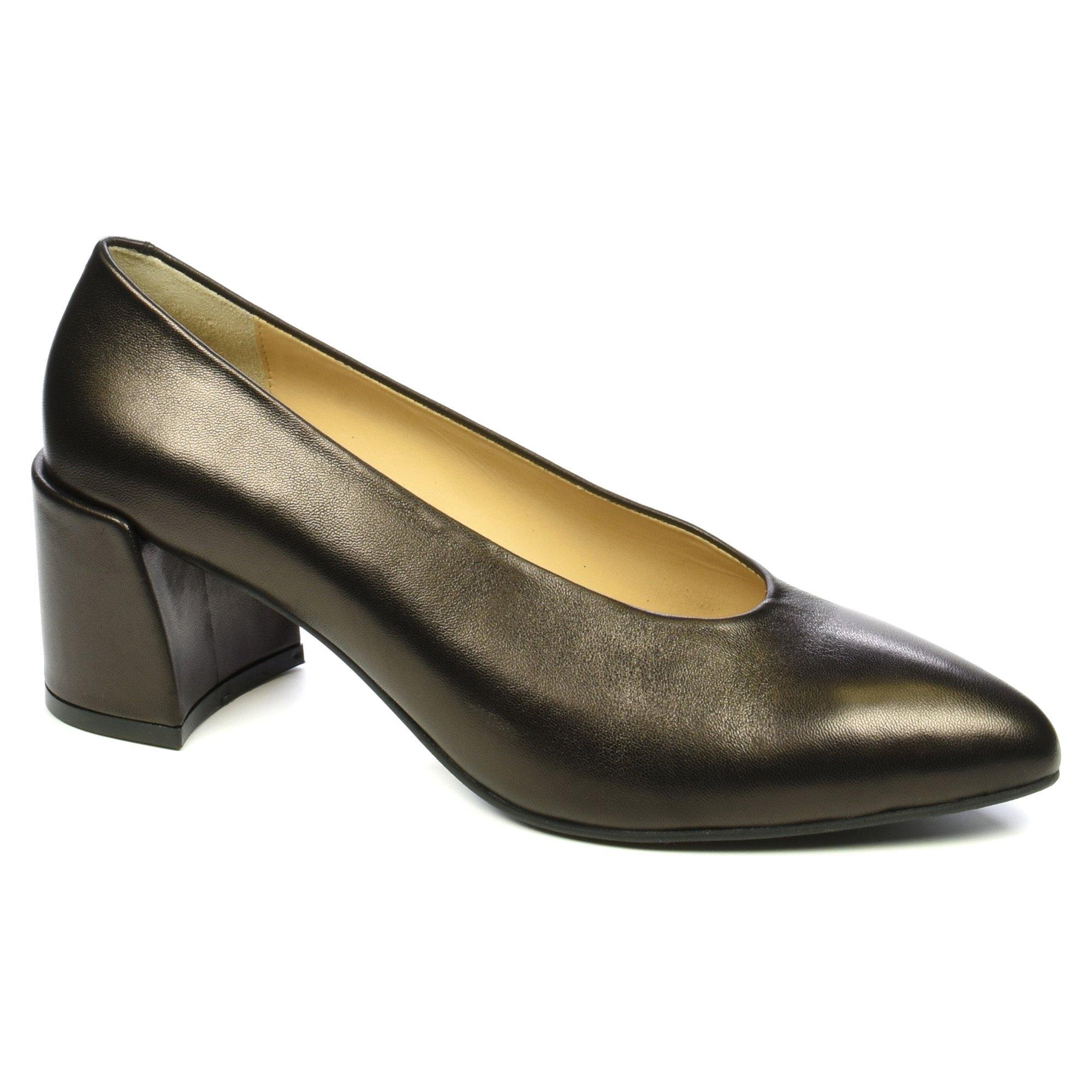 Туфли женские осенние модельные Aquamarin р. 42 Черный (04485-42)