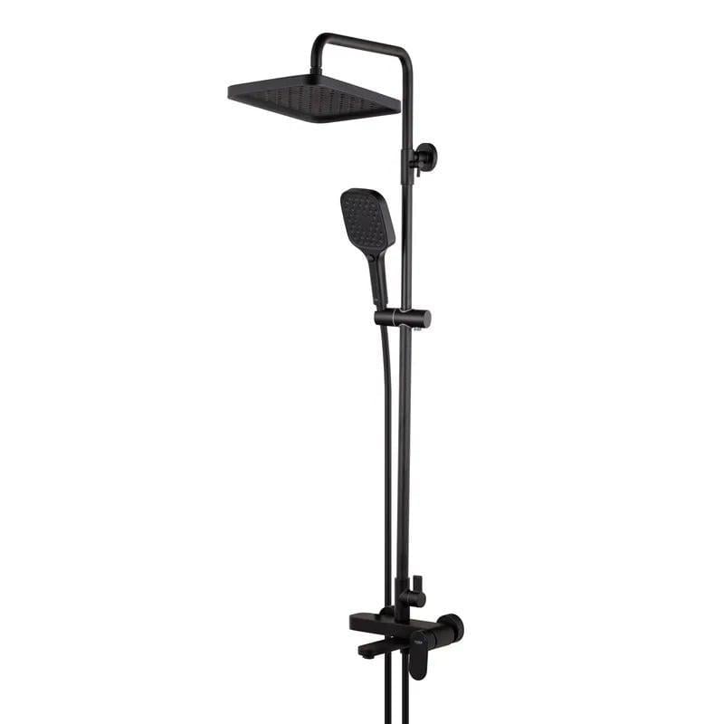 Душевая колонна KOER KB-56030-05 со смесителем Черный (KR5428)