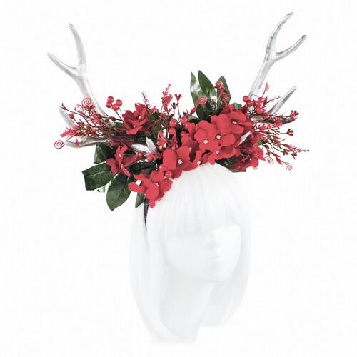 Рожки Олень Цветочный SETA Decor 19-863RD