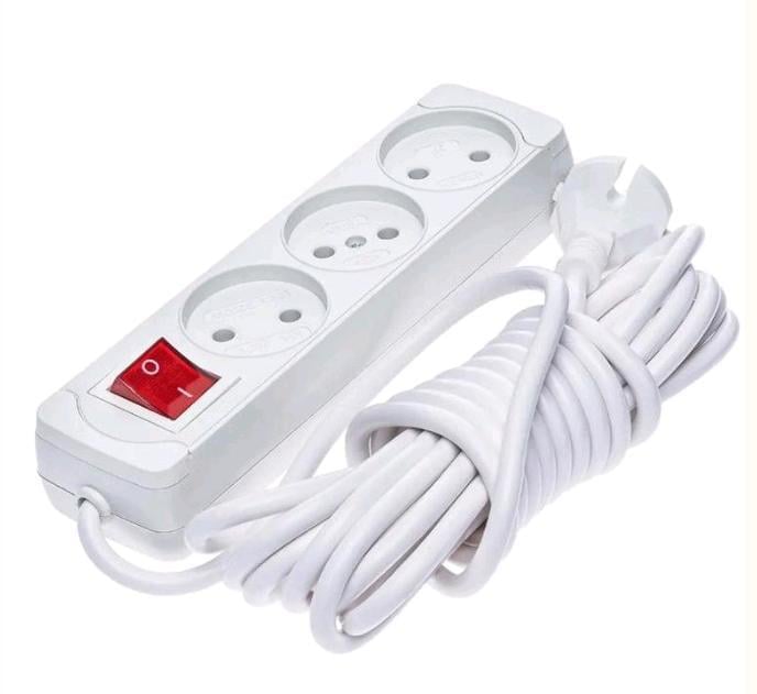 Фильтр сетевой FL-BL 3 розетки кабель 5 м White (000542826)