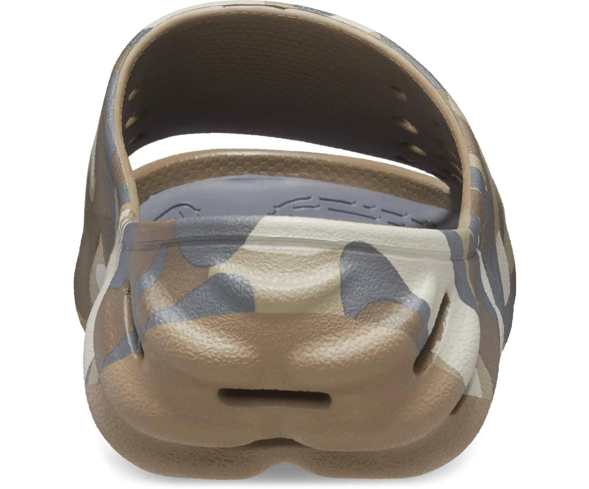 Шлепанцы Crocs Echo Camo Redu Slide р. M8/W10/41 27 см Charcoal (208170) - фото 6