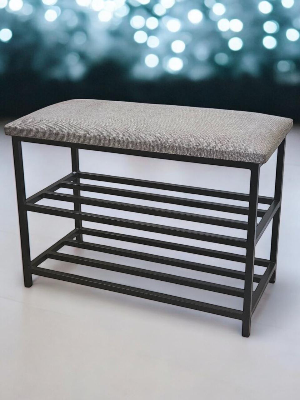 Банкетка разборная лофт с мягким сиденьем 80 см Лиора Банкетка разборная лофт с мягким сиденьем 80 см Лиора