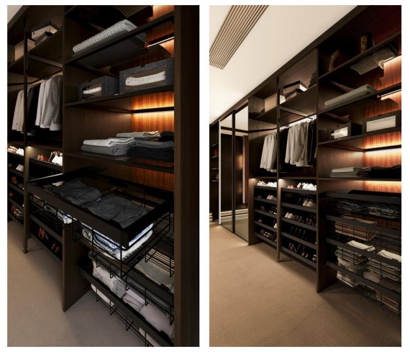 Кошик для білизни GTV Elite з дотягом 800 мм Чорний (WG-KOSZ80-20) - фото 2 Кошик для білизни GTV Elite з дотягом 800 мм Чорний (WG-KOSZ80-20) - фото 2