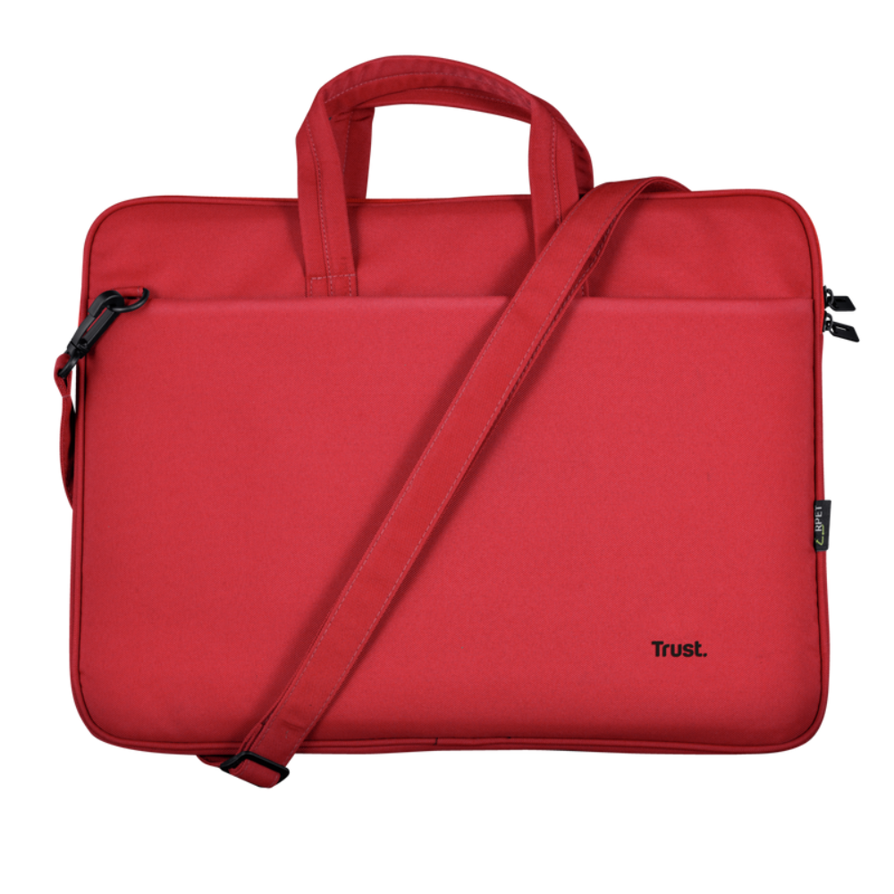 Сумка для ноутбука Trust Bologna Slim Bag 16" Червоний (583008) - фото 2