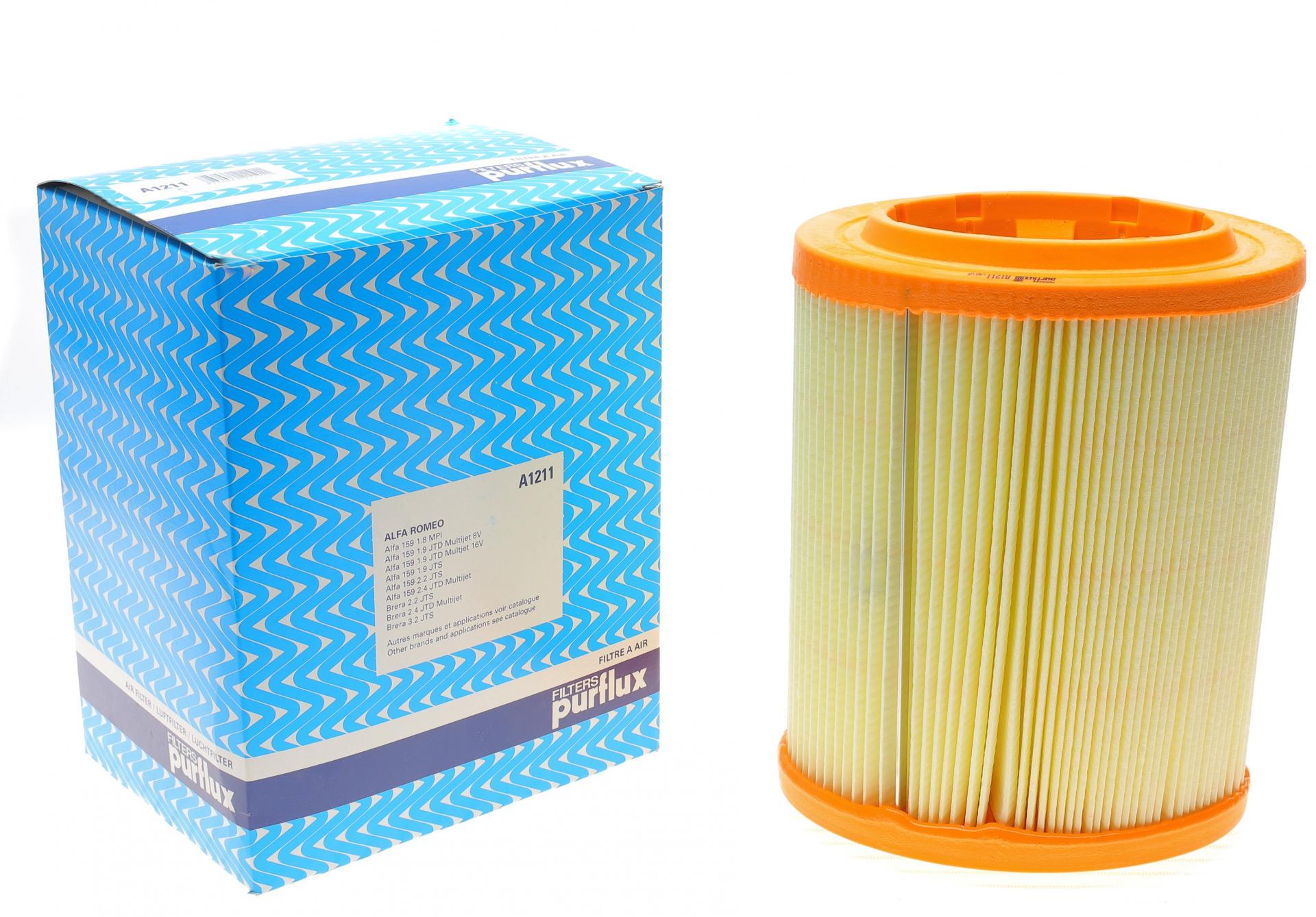 Фильтр воздушный PURFLUX для Alfa Romeo 159/Brera 06-11- (A1211)