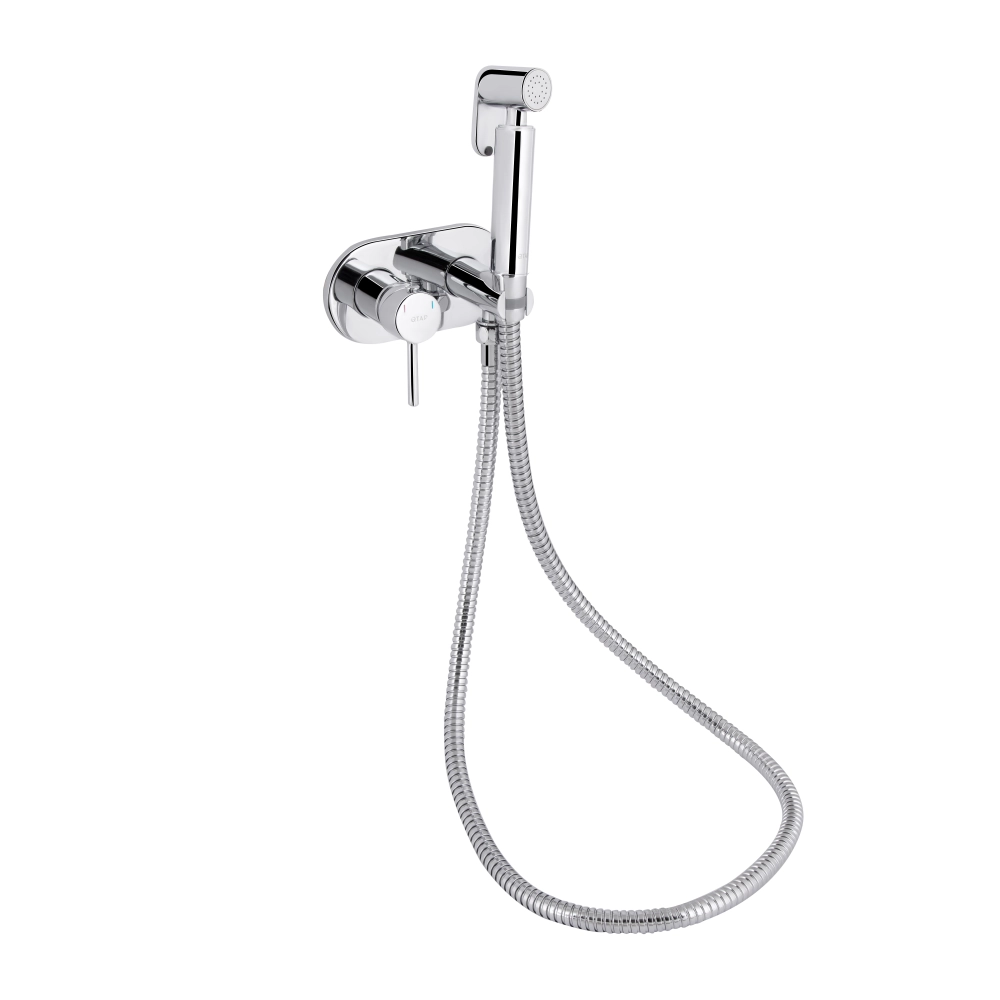 Смеситель для гигиенического душа скрытого монтажа Qtap Inspai-Varius k35 округлый Chrome (29626) Смеситель для гигиенического душа скрытого монтажа Qtap Inspai-Varius k35 округлый Chrome (29626)