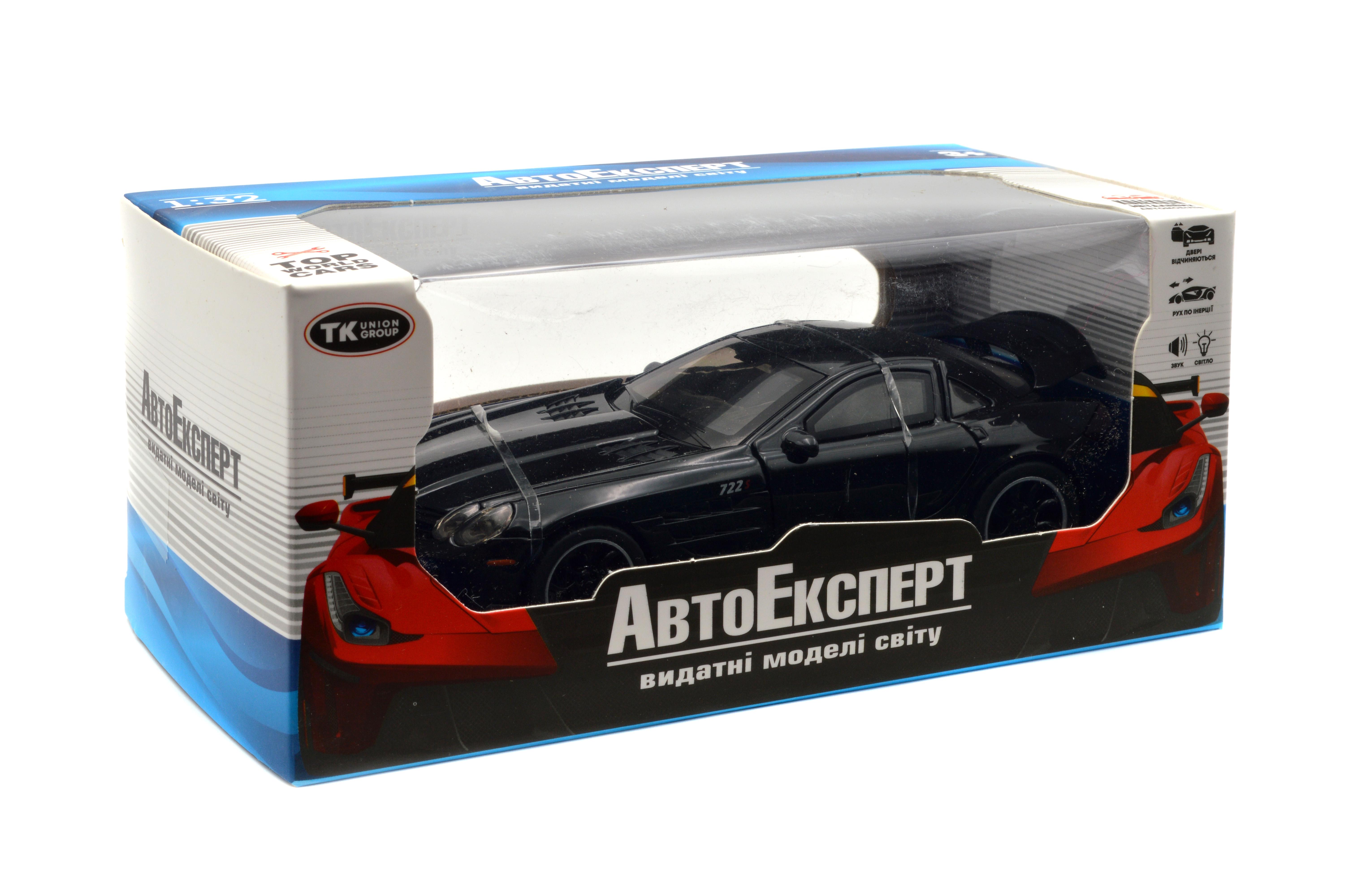 Модель металлическая Mercedes-Benz SLR McLaren 11522 (30241171) - фото 9