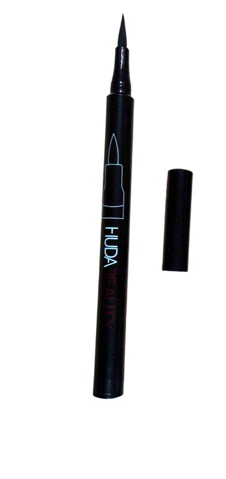 Підводка рідка водостійка для очей Huda Beauty Liquid Eyeliner Pen чорна 1,9 г