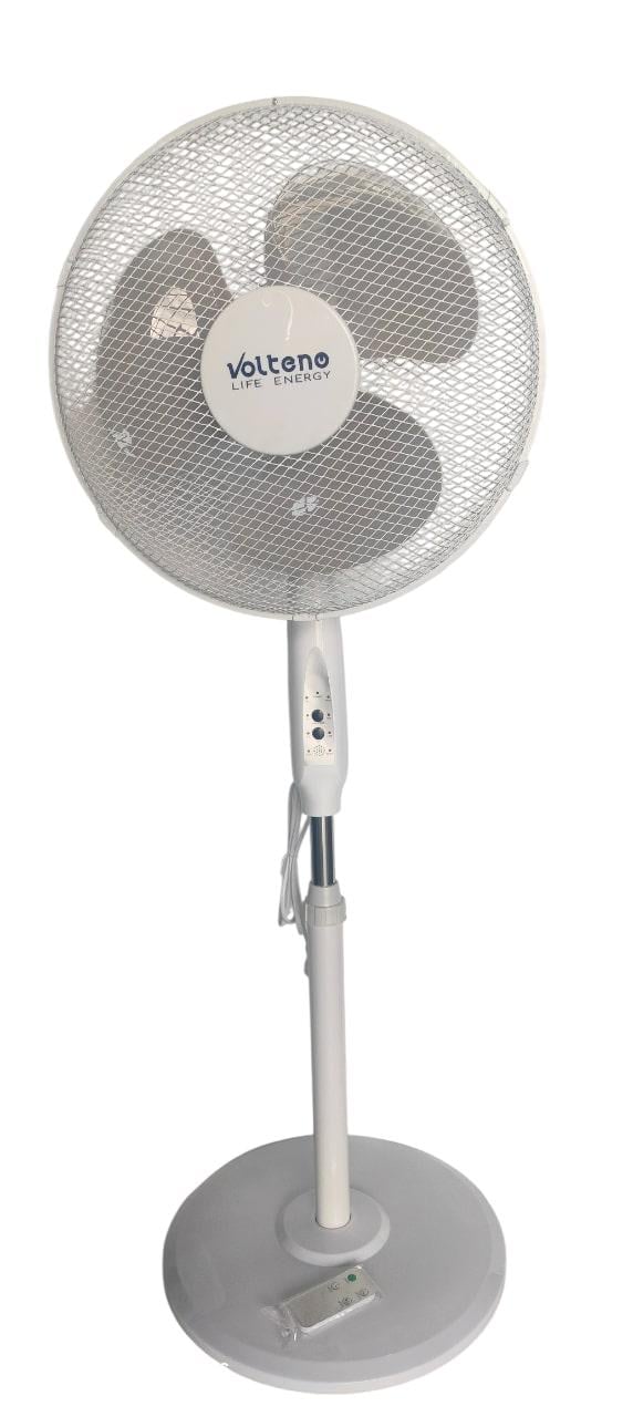 Вентилятор напольный Volteno VO2558 с дистанционным пультом Белый (VO2558)