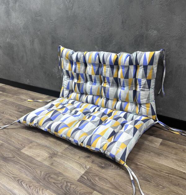 Подушка Comfort Home Triangle на піддони/гойдалки/каркаси/садові меблі 150х50х50 см - фото 1 Подушка Comfort Home Triangle на піддони/гойдалки/каркаси/садові меблі 150х50х50 см - фото 1
