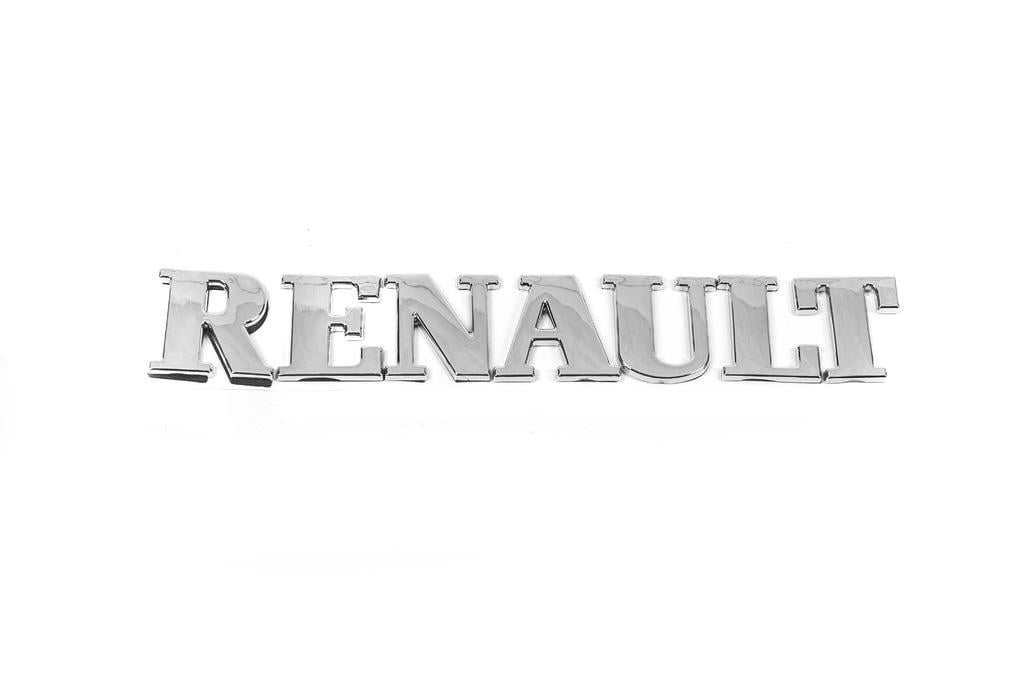 Надпись Renault Davs Auto для Renault Master 1998-2010 гг. abs-пластик Хром