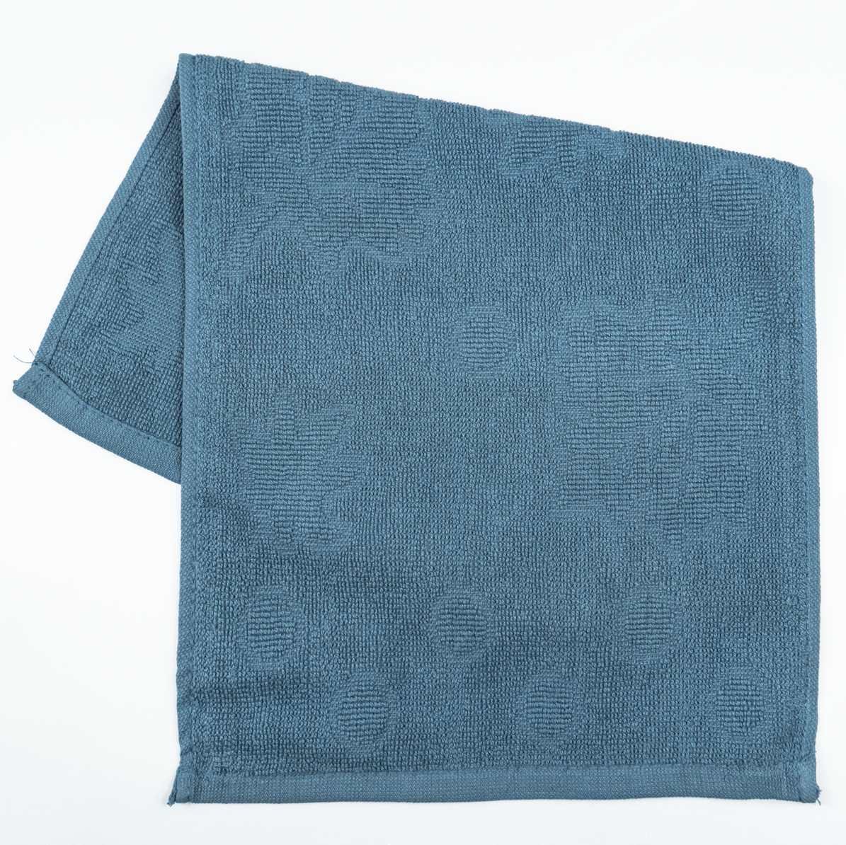 Кухонна серветка GM Textile жакардова 25х45 см Блакитний (380-45-blue) - фото 1