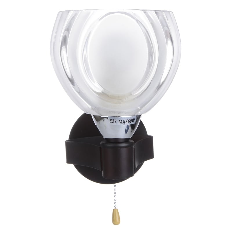 Бра Brille LK-249W/1 E27 CH+W (L66-077)