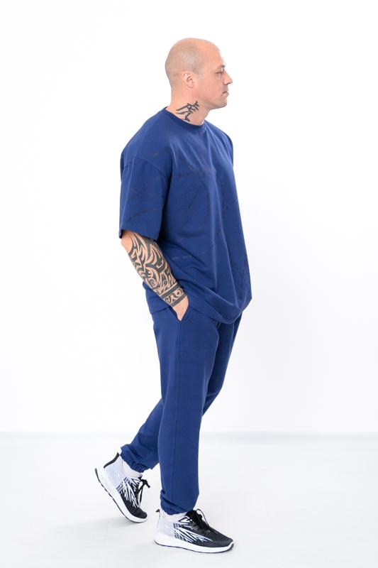 Комплект чоловічий футболка та штани Носи Своє р. 44 Синій (8407-057-33-v5) - фото 3 Комплект чоловічий футболка та штани Носи Своє р. 44 Синій (8407-057-33-v5) - фото 3