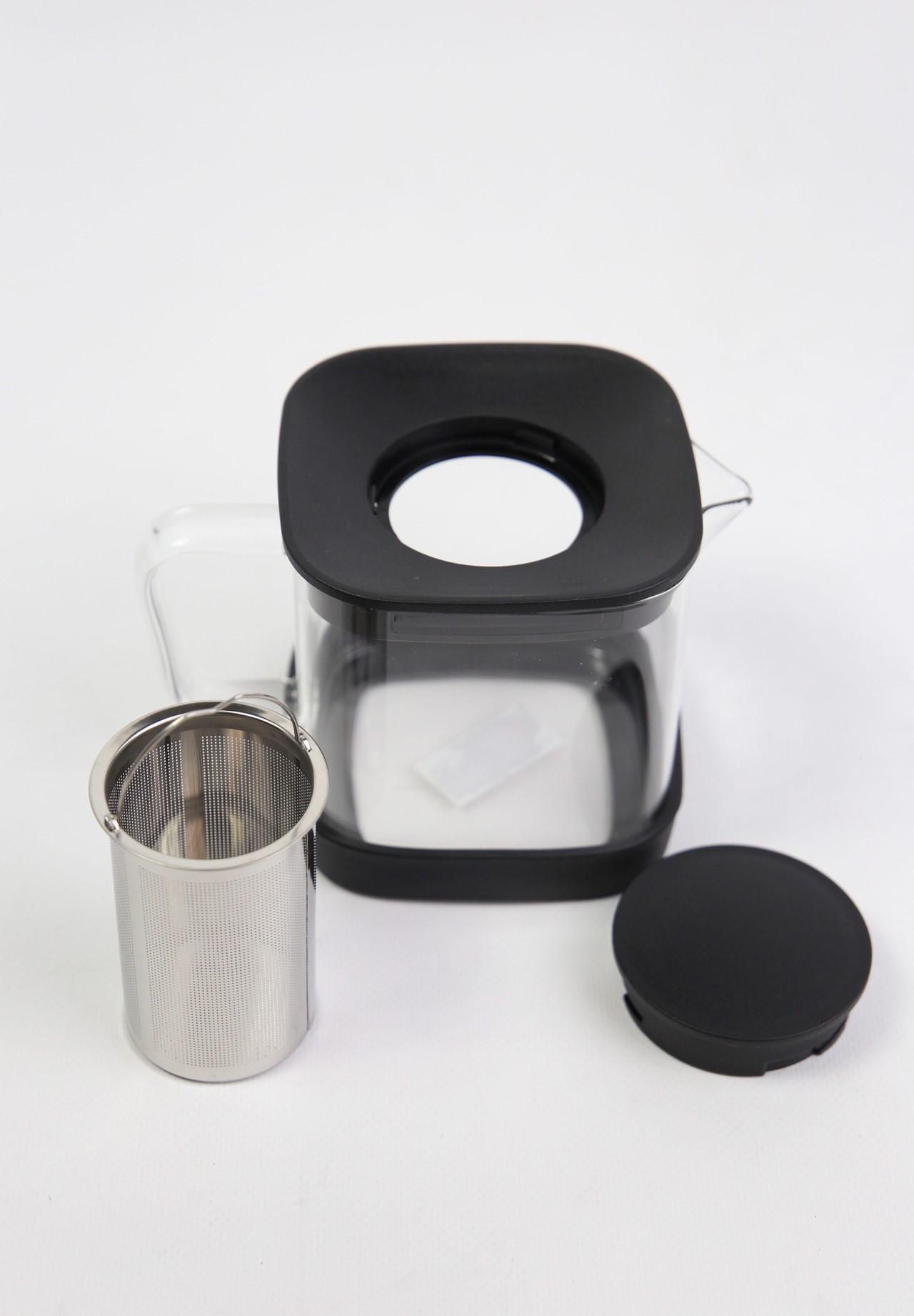 Чайник заварочный квадратный с металлическим фильтром 700 мл (00000010479) - фото 5