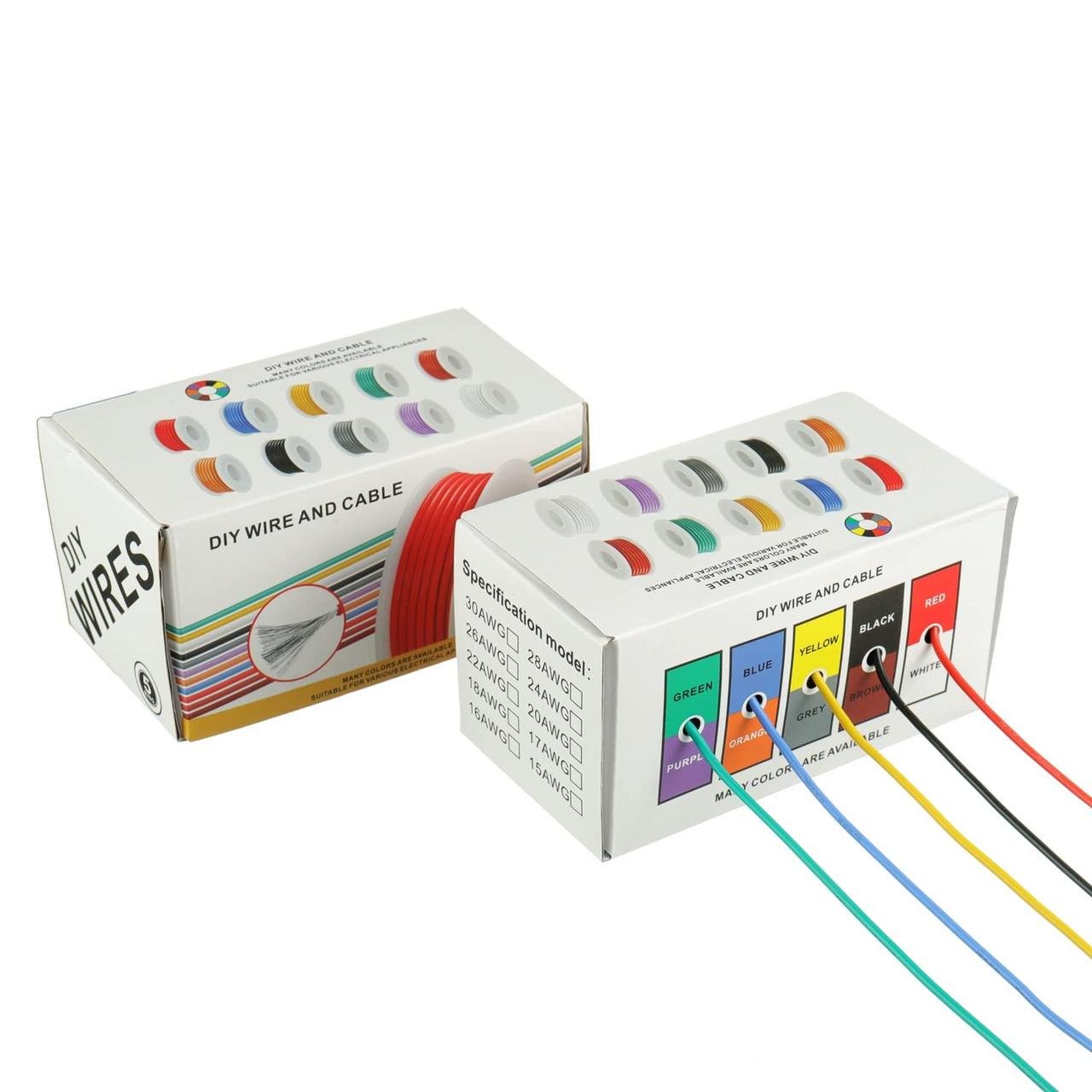 Набор монтажной проволоки HandsKit 18AWG-RG в силиконовой изоляции 0,75 мм2x5 м. Разноцветный (2379180565) - фото 4 Набор монтажной проволоки HandsKit 18AWG-RG в силиконовой изоляции 0,75 мм2x5 м. Разноцветный (2379180565) - фото 4