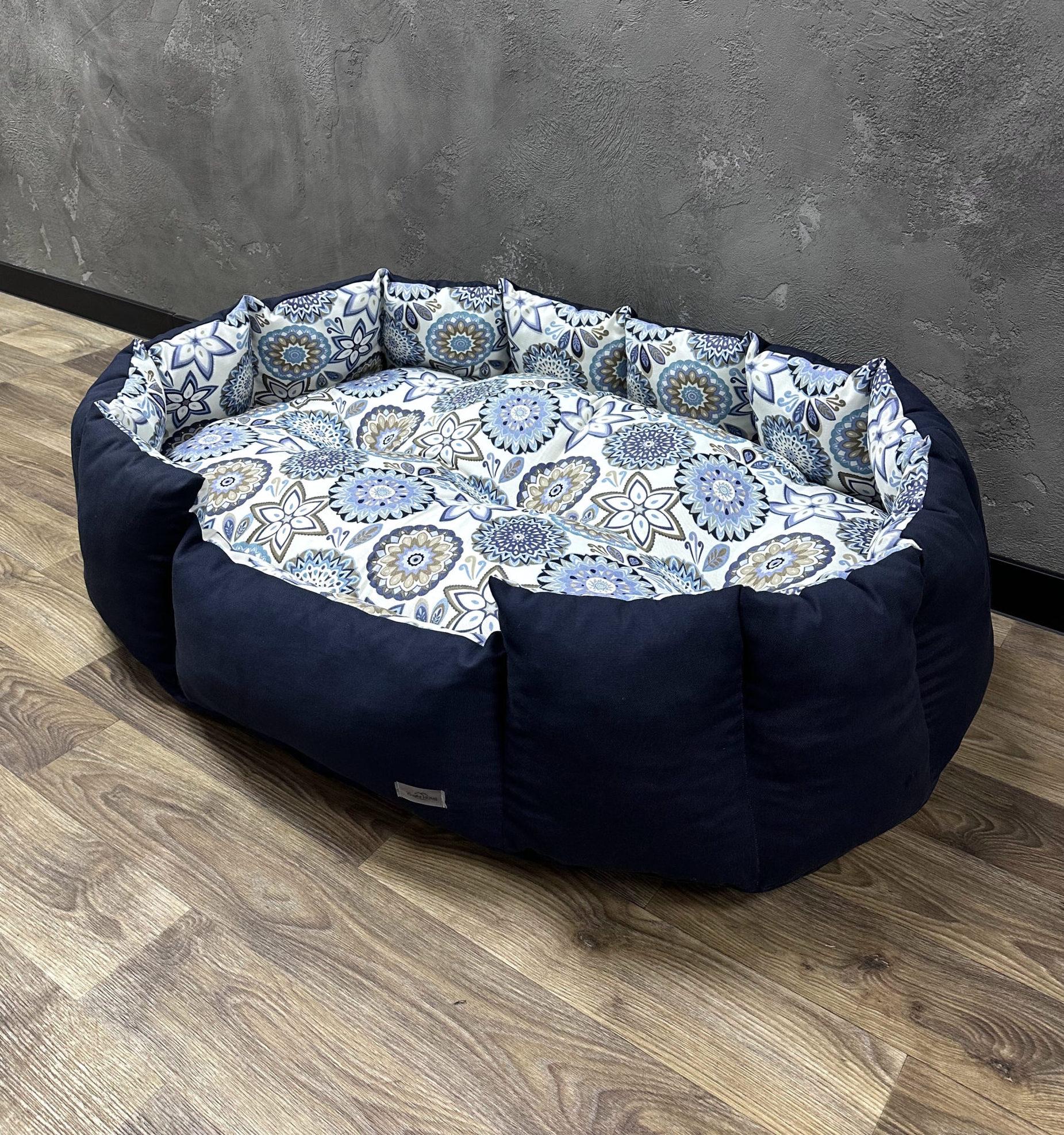 Лежак для котів та собак Comfort Home модель 1 Patterns 50х40 см