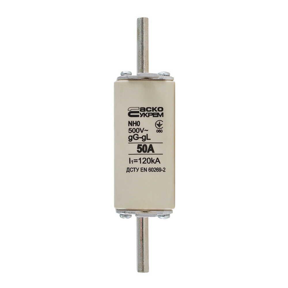 Запобіжник АСКО-УКРЕМ NH0 50A gG (A0050010021)