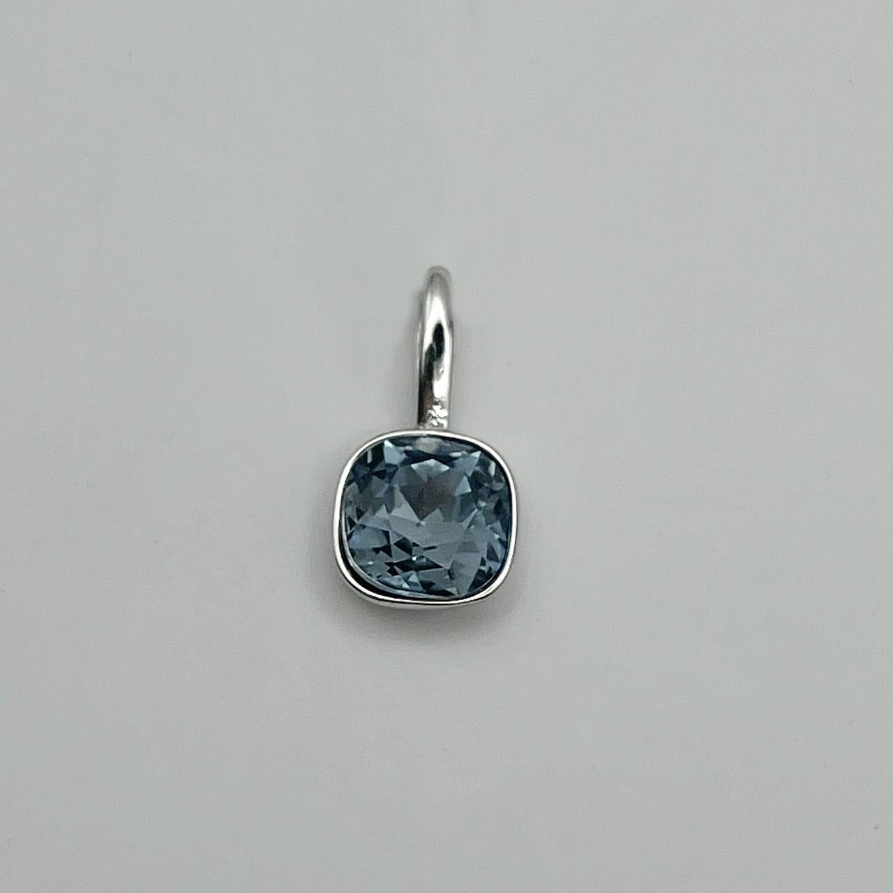 Серебряный кулон с кварцем London Blue 1,05 г (2565101764)