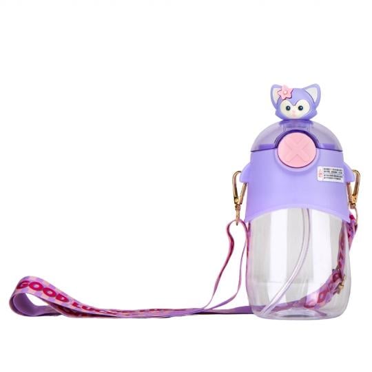 Бутылка для спорта Elisey Cute animals 630 мл Фиолетовый (9110-005) Бутылка для спорта Elisey Cute animals 630 мл Фиолетовый (9110-005)