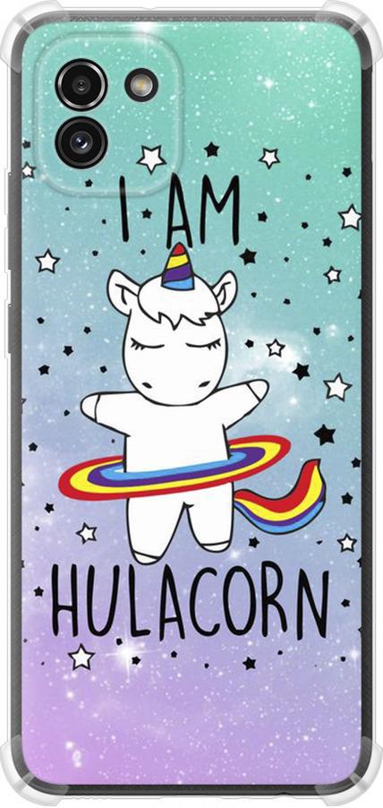 Чехол на Samsung Galaxy A03 A035F I'm hulacorn (3976sp-2499-42517)